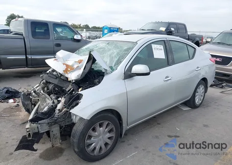 2014 Nissan Versa 1.6 Sv из США, поврежденный, VIN 3N1CN7AP3EL800579